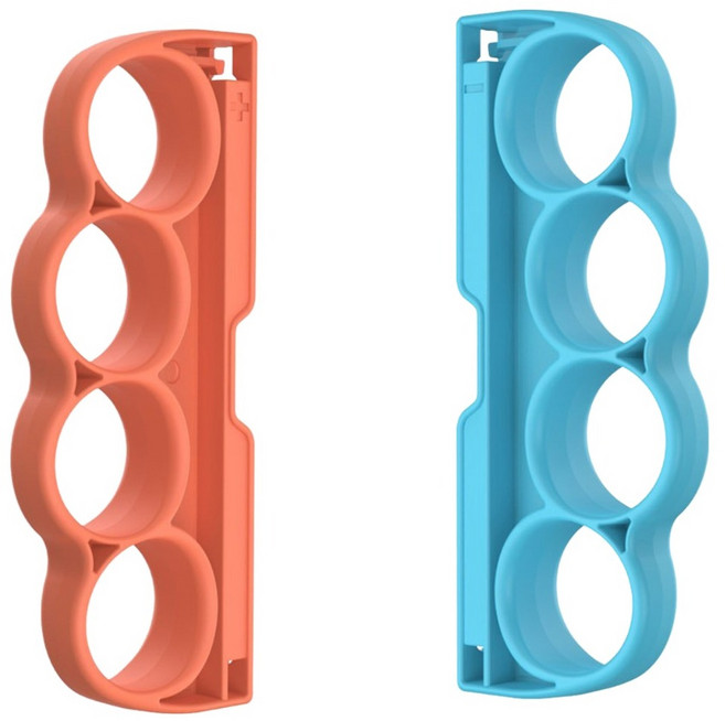 DOBE Switch2 拳擊握把 2件組, 橙色 + 藍色, 1套, TNS-5156