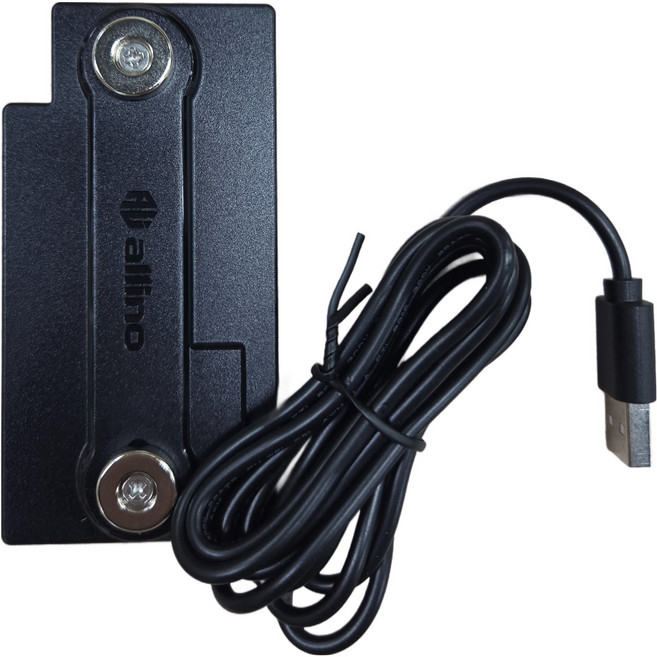 알리노 오토바이 배달대행 가정용 충전패드, 블랙