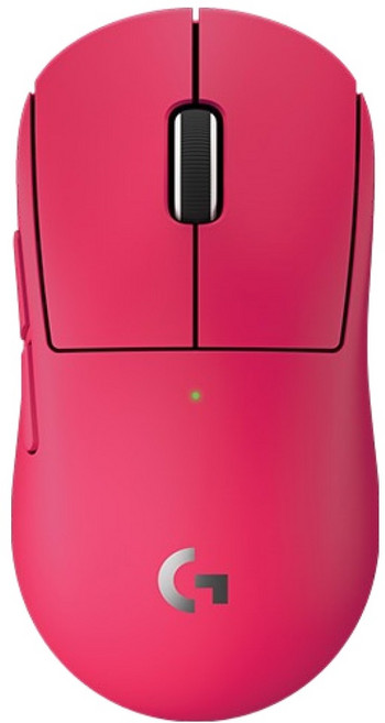 로지텍 게이밍 무선 마우스, PRO X SUPERLIGHT 2c, 핑크