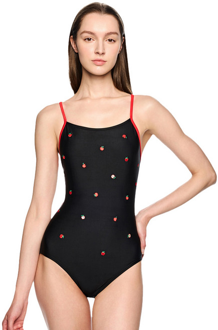 후그 여성용 향수 미들컷 리본크로스 X back 수영복 WSA1904