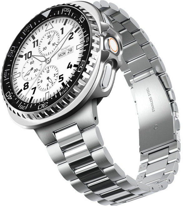 슈피겐 갤럭시 워치 베젤튠 프로 다이버 케이스, 블랙, 1개