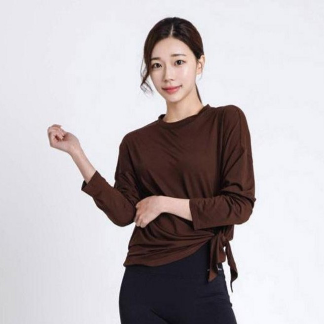 헤링본 여성용 롱 힙커버 래쉬가드 루즈핏 수영복 바캉스 휴양지 스윔웨어 긴팔 상의 RE335W