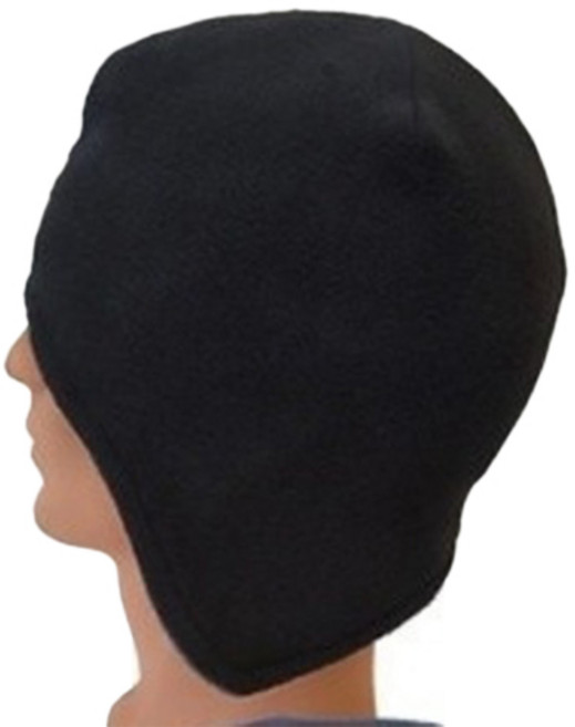 라이딩 방한 헬맷 이너캡, 블랙, 1개