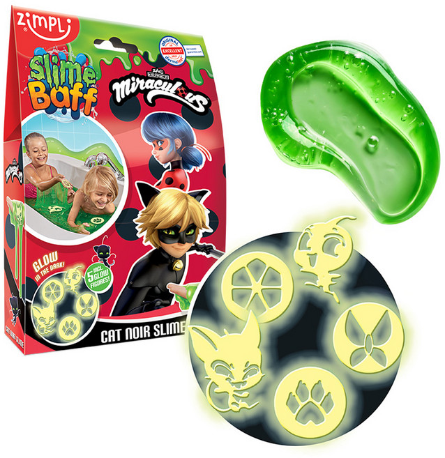 짐플리키즈 유아용 목욕놀이 미라큘러스 슬라임베프 7192, 그린, 1개