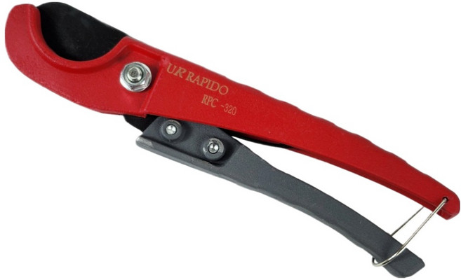 유레카공구 라피도 PVC 파이프 커터 엑셀 가위 커터 플라스틱 절단기, 1개, RPC-320