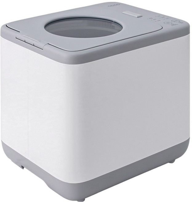 오쿠 원터치 음식물처리기 가정용 4L, 화이트 + 그레이, OCS-FS2500