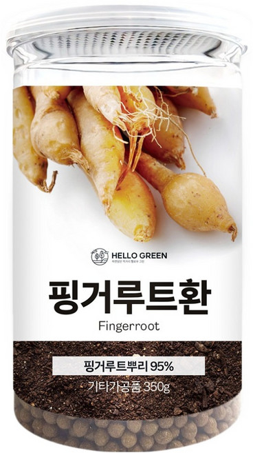 헬로우그린 핑거루트환, 350g, 1개