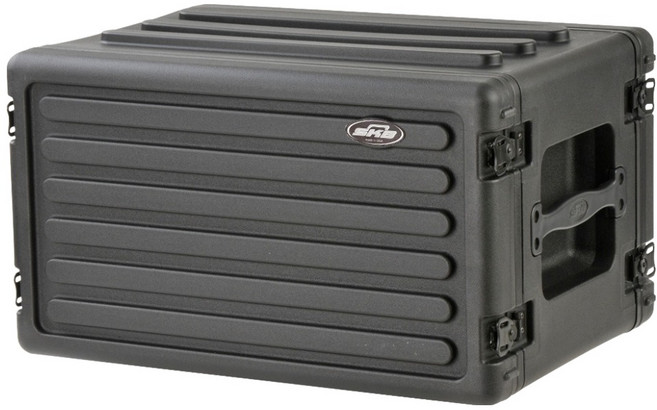 SKB Cases 6U淺機架箱, 1個, 1SKB-R6S