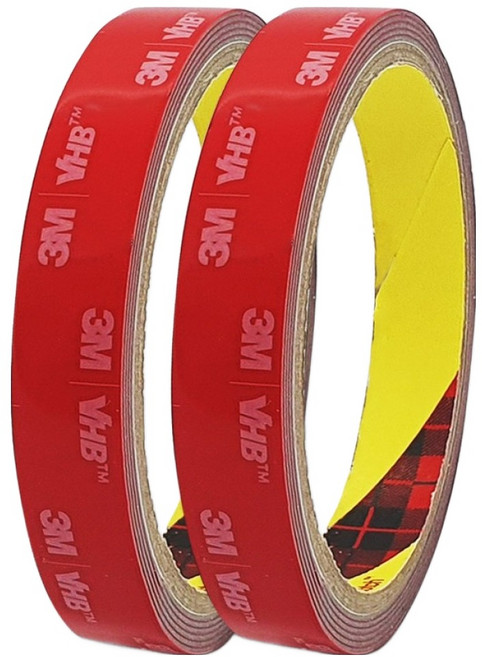 브이에이치비 쓰리엠 강력 아크릴폼 양면테이프 그레이 20mm x 1.5m, 2개