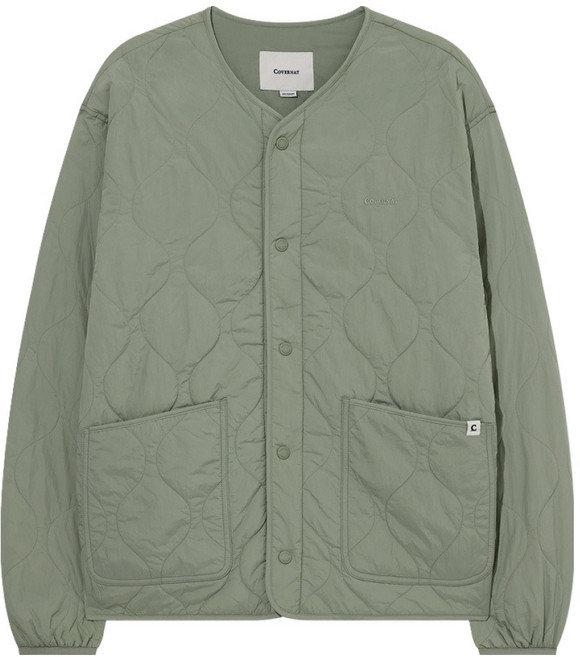 커버낫 남성용 숏 퀼팅 자켓