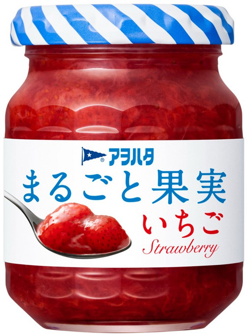 Aohata 草莓果醬 無蔗糖, 125g, 1罐