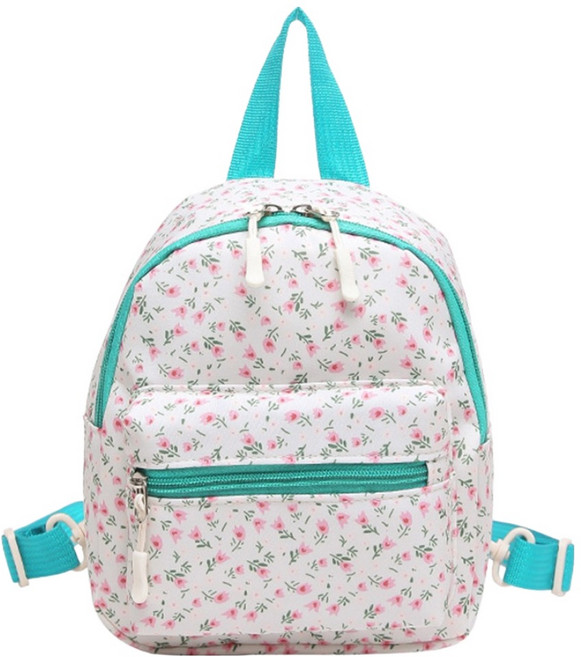 데이소이 여성용 꽃무늬 다용도 캐주얼 미니 백팩