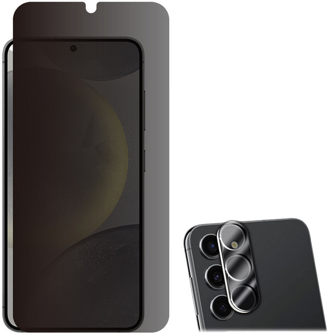 Red Moon 手機保貼2件組 9H防虧保貼 + 3D全包鏡頭貼, 1套