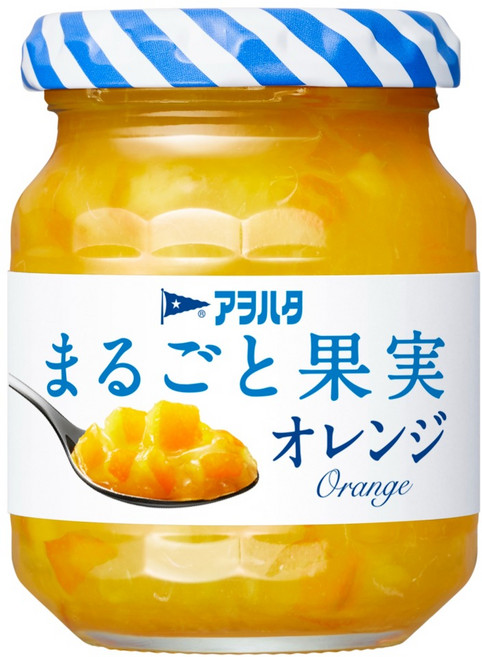 Aohata 柑橘果醬 無蔗糖, 125g, 1罐