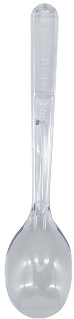 생활엔 국내산 데일리핏 아이스크림 미니 스푼 투명 12cm, 100개, 1개입