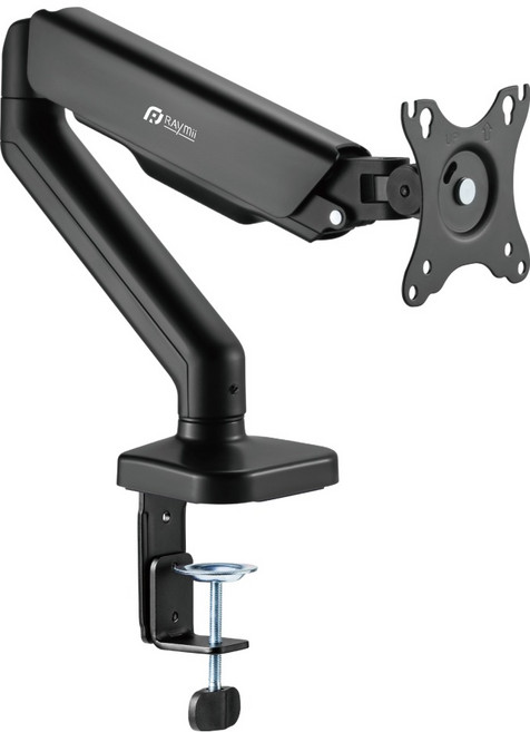 RAymii 瑞米 彈簧式螢幕支架 LS-77-M1, 黑色, 1個