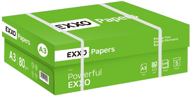 엑소 복사용지 80g, 1250개, A3