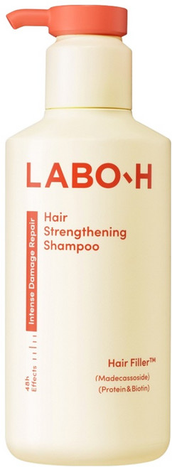 LABO-H 強化髮質專業洗髮精, 430ml, 1個
