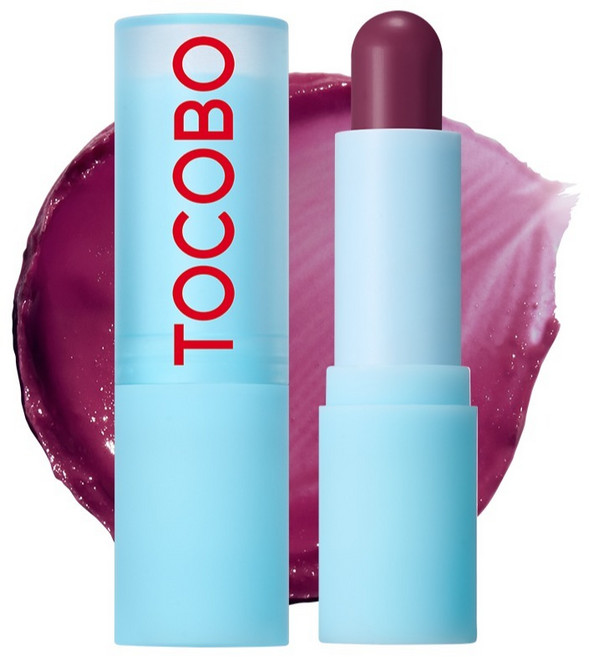 토코보 글래스 틴티드 립밤, 016 오드 그레이프, 3.5g, 1개