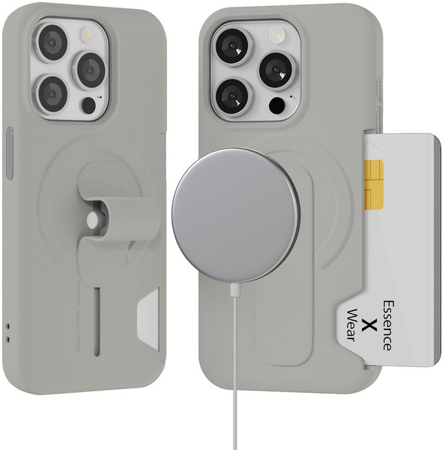 에센스웨어 스냅링 맥세이프 카드수납 휴대폰 케이스