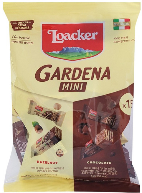 로아커 가데나 미니스 믹스 15p, 1개, 127.5g
