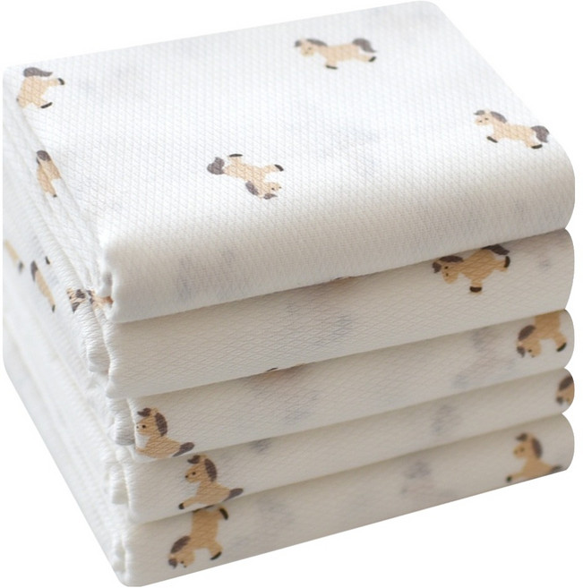 베이비앤아이 소프트 사각 천기저귀, 포니, 5개