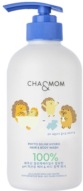 차앤맘 피토세린 하이드로 헤어 앤 바디 대용량 워시, 500ml, 1개