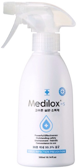 메디록스 S 일반용 고수준 소독 살균 탈취제 스프레이, 300ml, 1개