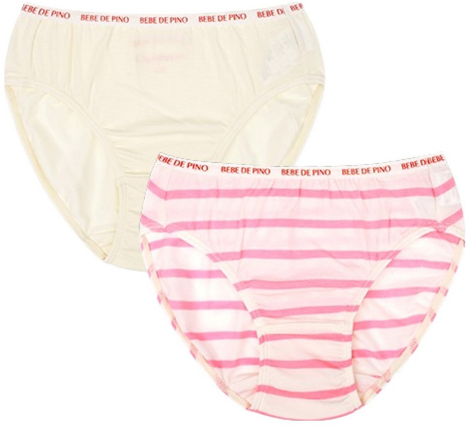 베베드피노언더웨어 아동용 에센셜 텐셀 삼각팬티 2종 세트 BU43UB912