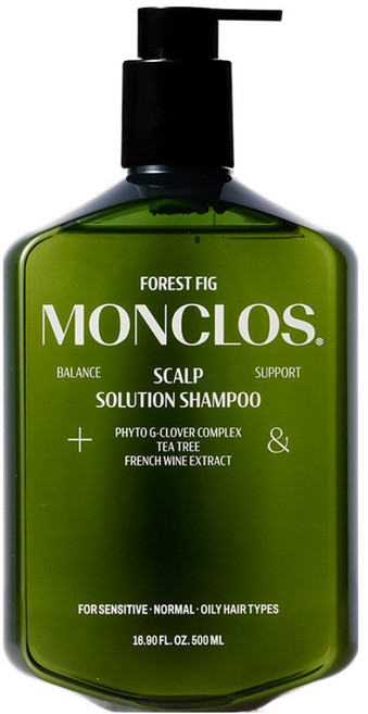 몽클로스 탈모 증상 완화 스칼프 솔루션 샴푸 FOREST FIG, 500ml, 1개
