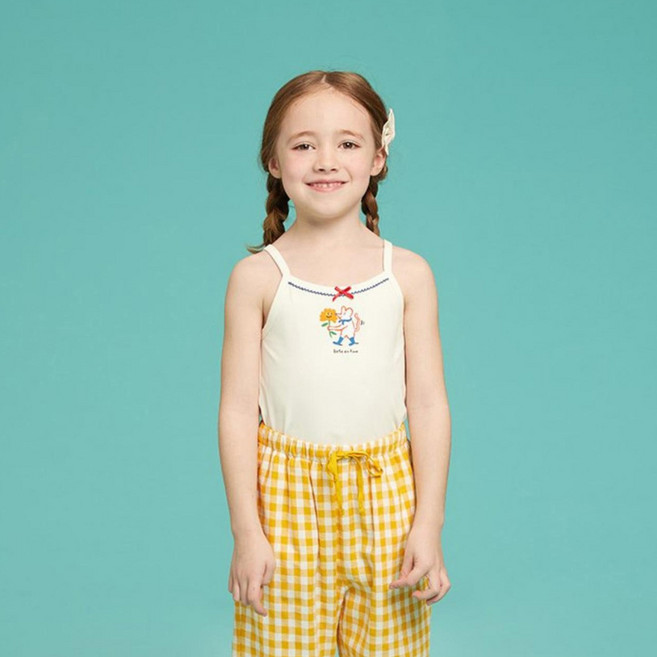 BEBE DE PINO 內衣 兒童老鼠圖案細肩帶背心 BU43UT421