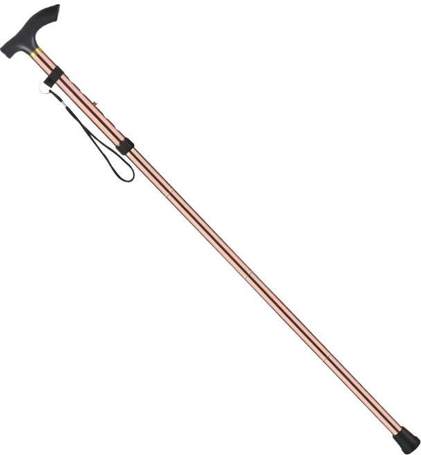 아웃도어 폴딩 스틱 휴대용 지팡이, 상품6 브라운, 1개