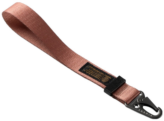 링케 택티컬 웨빙 홀더 링크 핸드 휴대폰 스트랩, 더스키 핑크, 1개