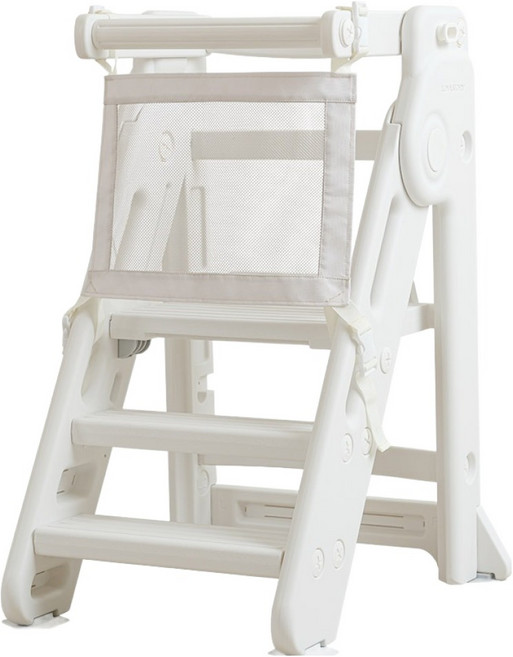 루나스토리 간편 높이조절 논슬립 접이식 아기 키친헬퍼 러닝 타워, 1개