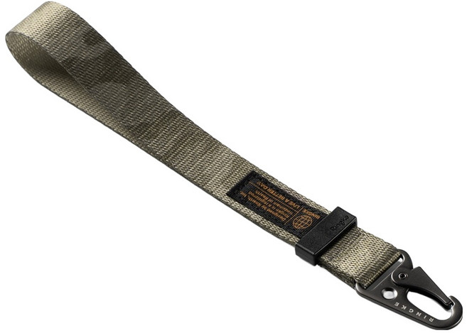 링케 택티컬 웨빙 홀더 링크 핸드 휴대폰 스트랩, 카모 샌드, 1개