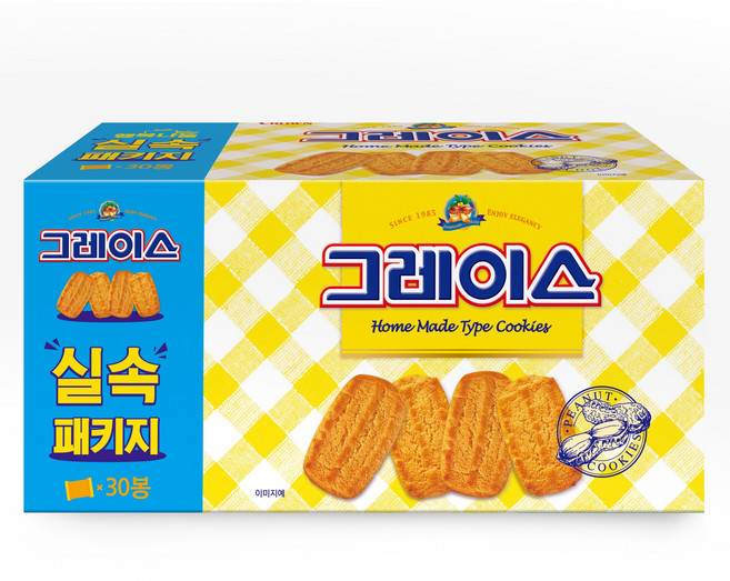 크라운 그레이스 과자, 636g, 1개