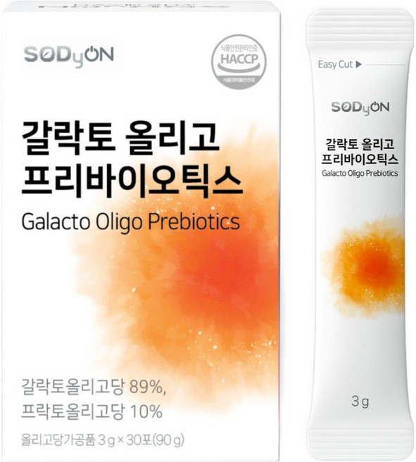 SODyON 乳酸菌食物 紫甘露寡糖 益生元 30入, 90g, 1個