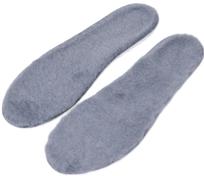 삭스토리 남여공용 푹신한 겨울 기모 털 깔창 양발착용 세트 JH349