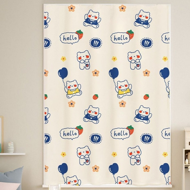 미미솔레 암막커튼 단열 방풍 벨크로형