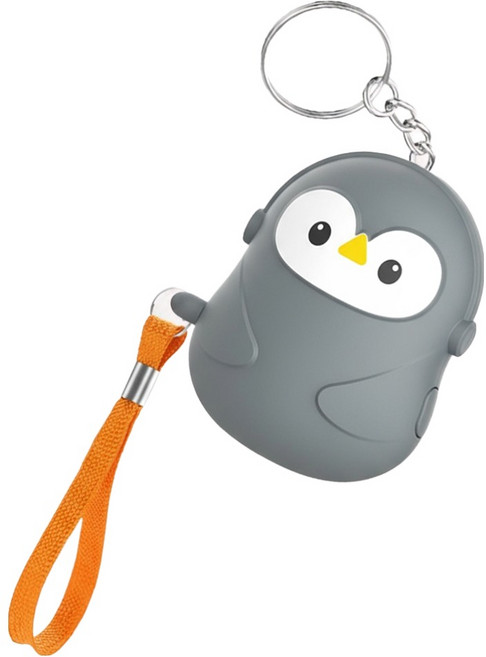 馬特洪峰 防身企鵝迷你警報器 黑色, 1個