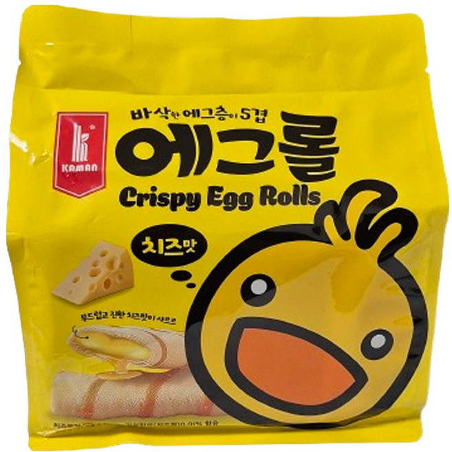 kaman 크리스피 에그롤 치즈맛, 200g, 1개