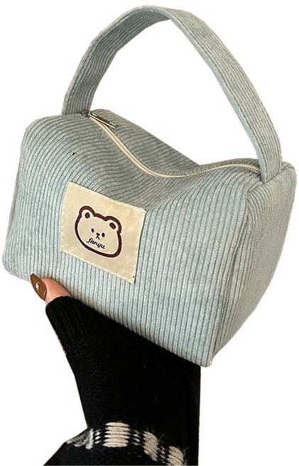 뷰레이터닷컴 코듀로이 베어 미니 에코백