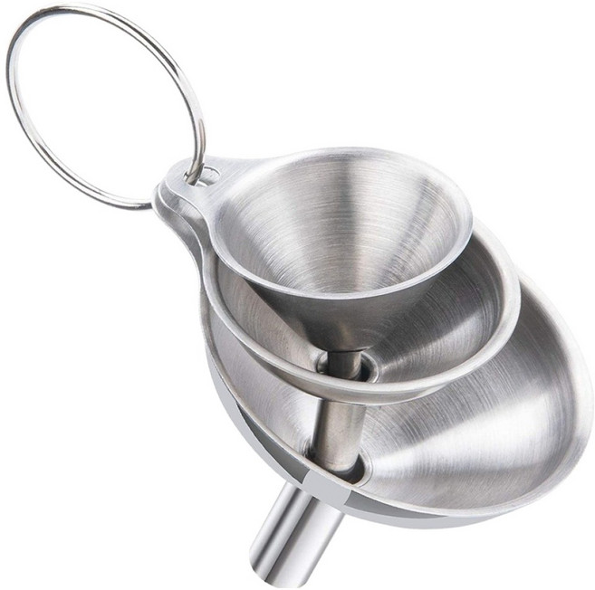 더닷츠 스테인리스 다용도 깔대기 3종 세트, 1세트