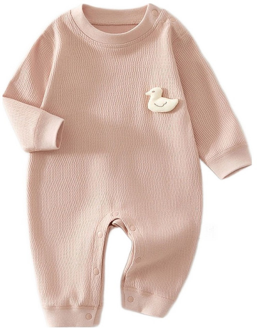 베베니즈 신생아용 입체인형 순면 긴팔 우주복