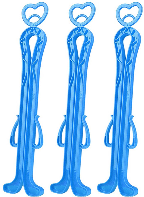 해피굿즈 주름방지 심플 부츠키퍼 34.6cm, 블루, 3개