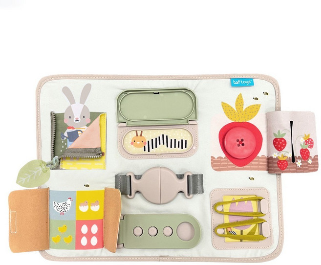 타프토이즈 어반가든 액티비티 버클보드, 혼합색상, 1개