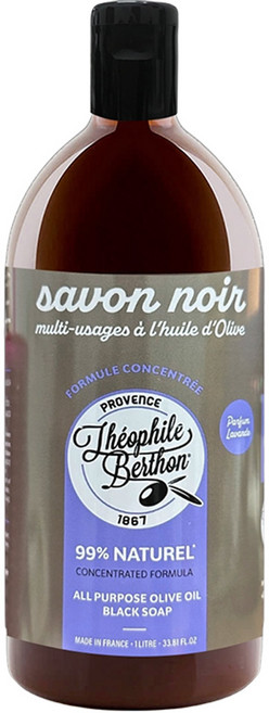 Theophile Berthon 薰衣草黑肥皂 多功能清潔液, 1個, 1000ml
