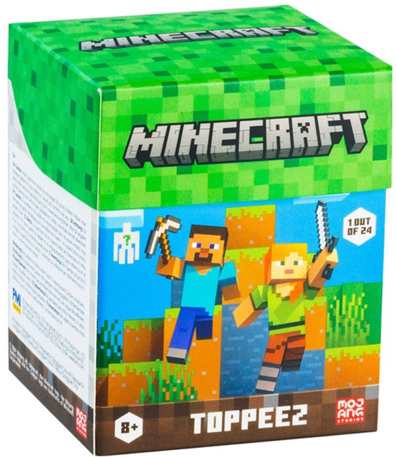 MINECRAFT Toppeez 盲盒收藏系列 模型/公仔, 1個
