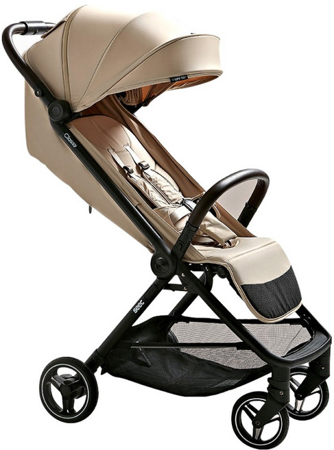 시크 클라씨 오토폴딩 기내반입 휴대용 유모차, 메이 베이지
