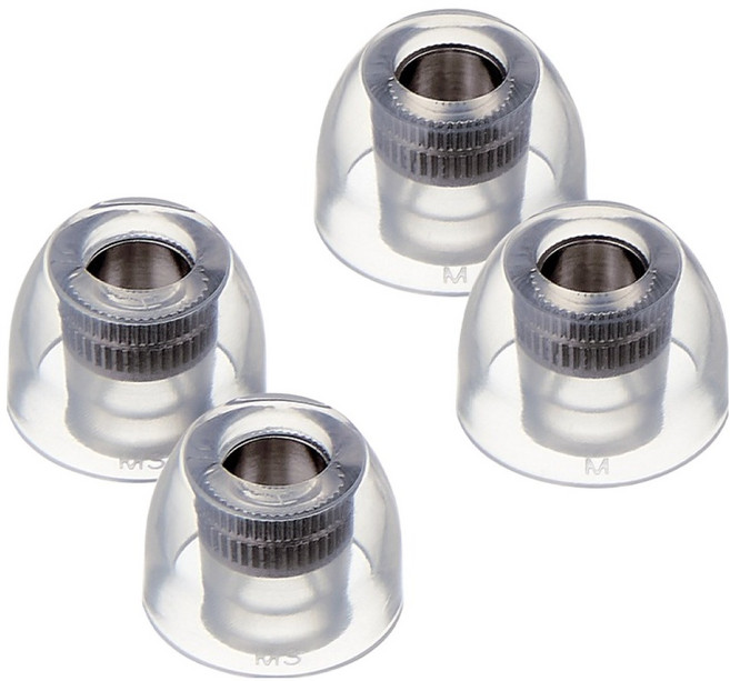 아즈라 미스릴 이어팁 써지컬 스테인레스 스틸 코어 프리미엄 LSR 이어팁, 1세트